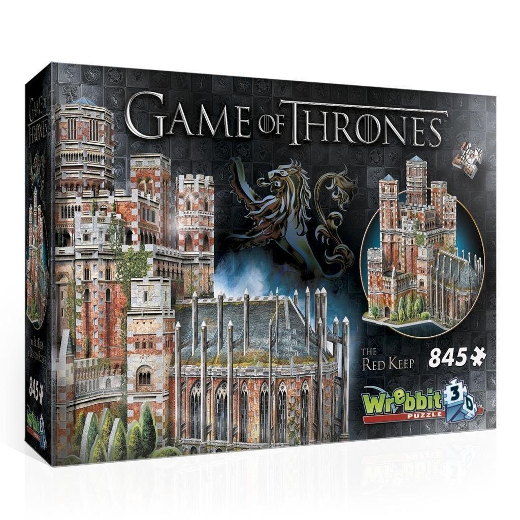 JH-Products Puzzle Roter Bergfried Red Teile, 845 / 845 of - Game Puzzle Thrones. Keep Puzzleteile The