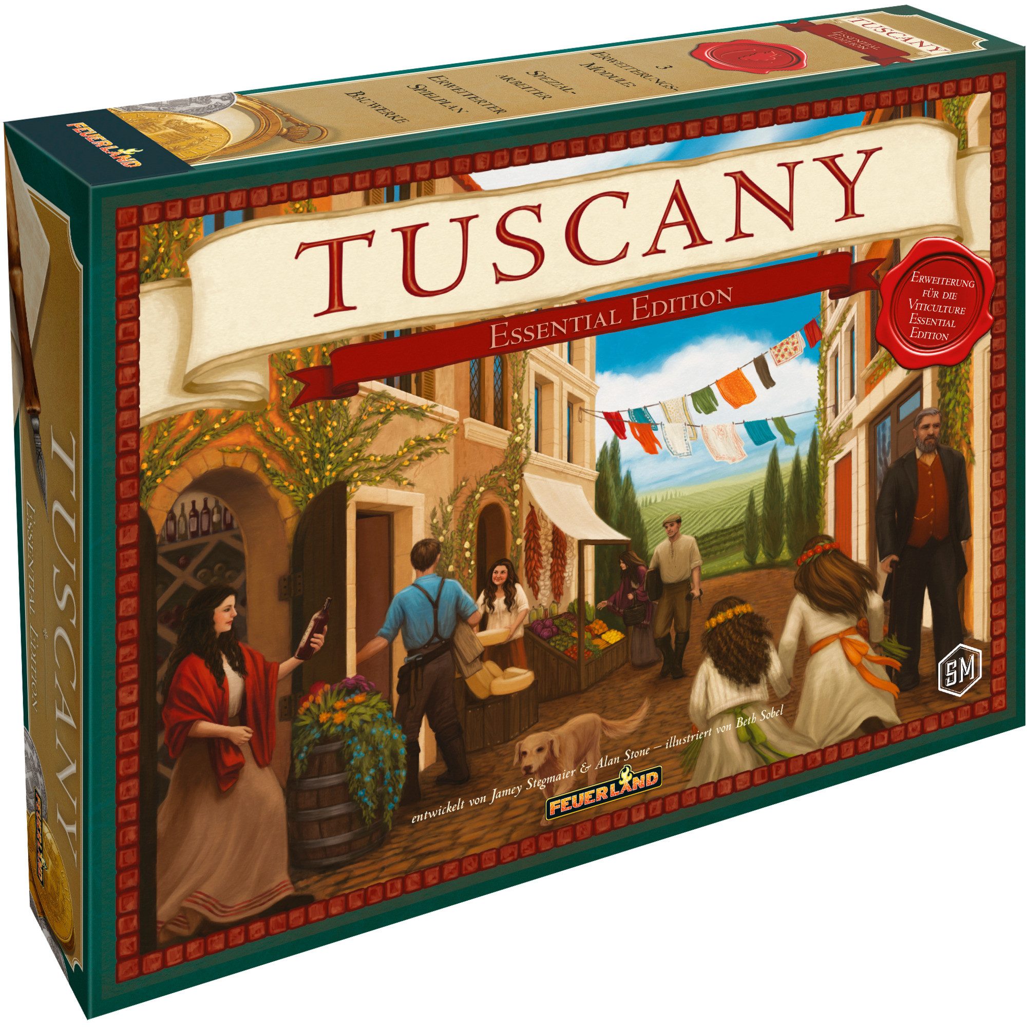 Pegasus Spiel Pegasus Viticulture: Tuscany Essential Edition
