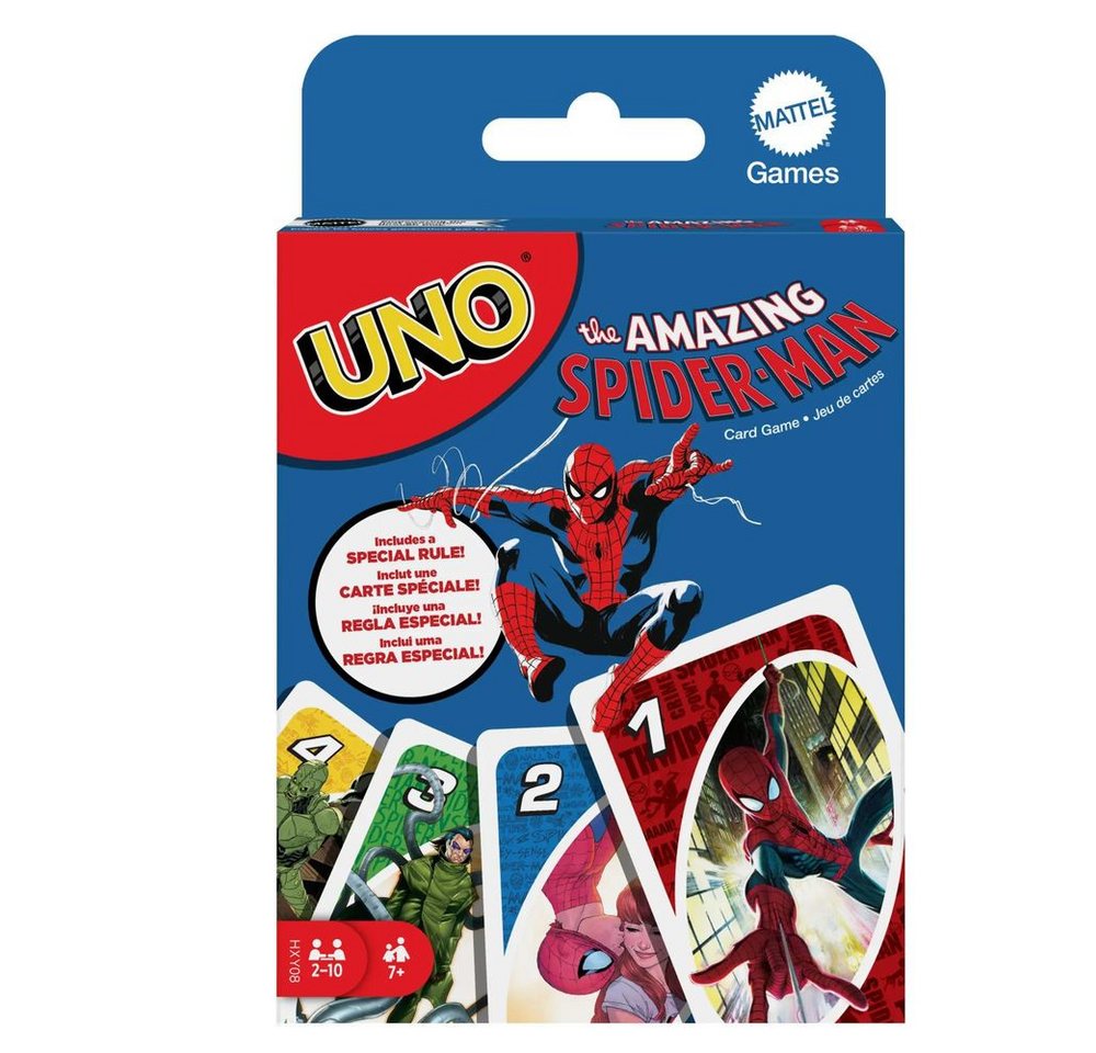 Mattel GmbH Spiel UNO Spider-Man