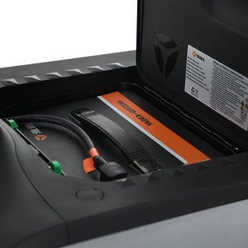 HOME DELUXE E-Mofaroller E-Roller MICK, 1500,00 W, 45 km/h, inkl. USB Ladedose, Alarmanlage, LCD-Tacho-Display, Retro Roller