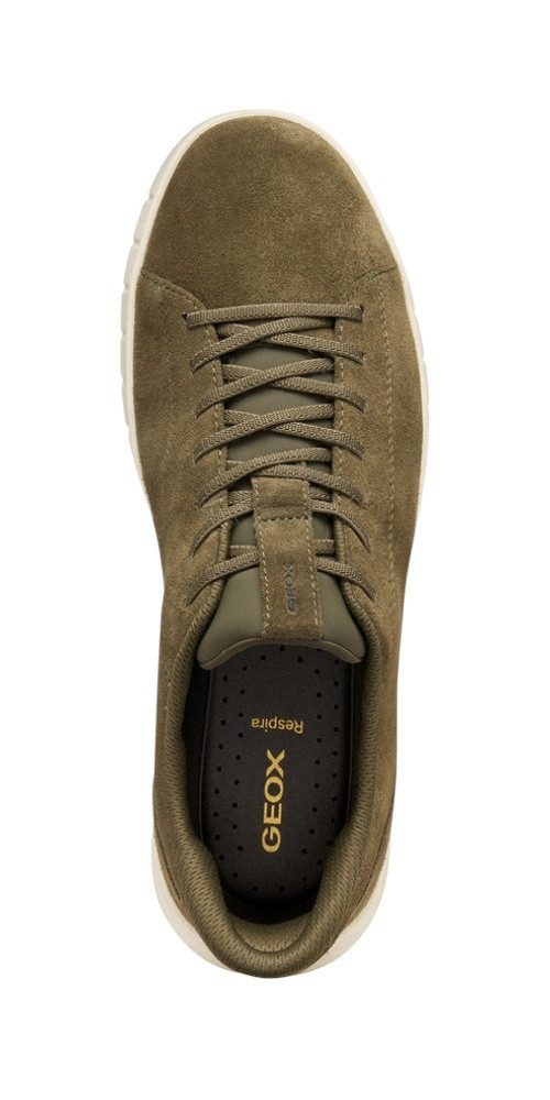 Geox Flextride Plus (Veloursleder) khakigrün Herren Sneaker – Bild 2 von 5