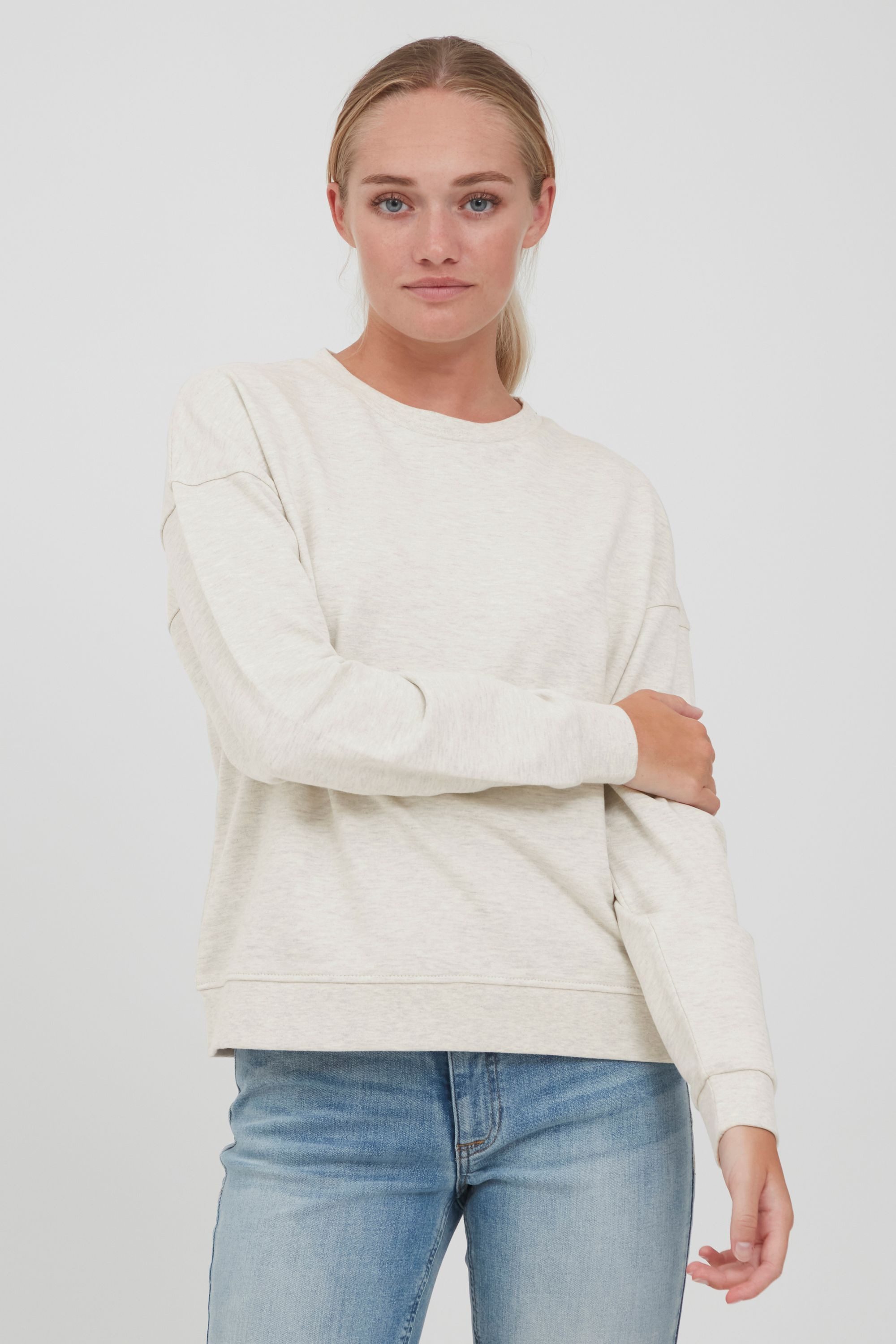 OXMO Sweatshirt OXGrynet Sweatpullover mit Rundhalsausschnitt
