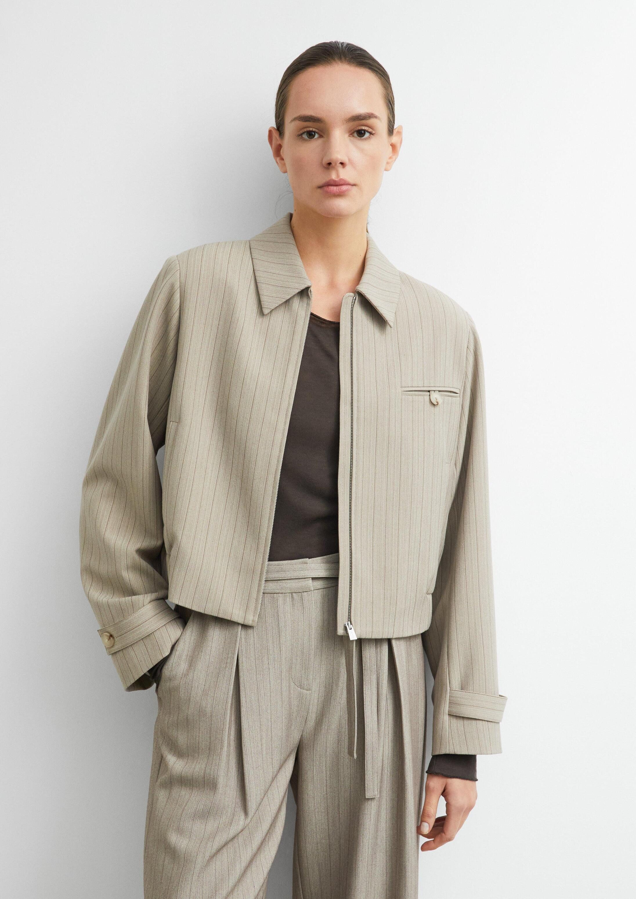 comma Funktionsjacke Indoor-Jacke Blouson im Boxy Fit