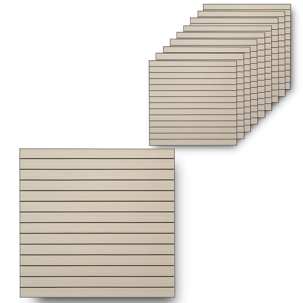 HOOZ 3D Wandpaneel Wandverkleidung Holzoptik – Selbstklebende 3D-Paneele He günstig online kaufen