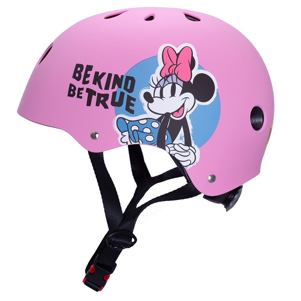 Seven Polska Kinderfahrradhelm Disney Fahrradhelm "MINNIE be you", Fahrrad, 52-56cm, ab ca. 6 Jahre