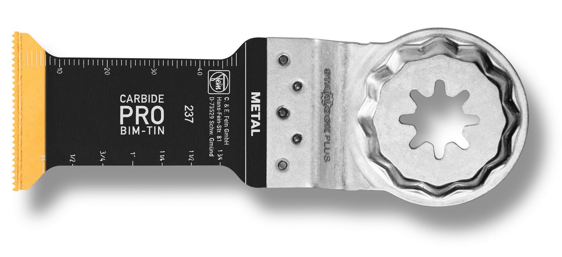 Multitool Fein E-Cut Carbide Pro, Länge 60 mm, Breite 32 mm, VE 1 St, Aufnahme