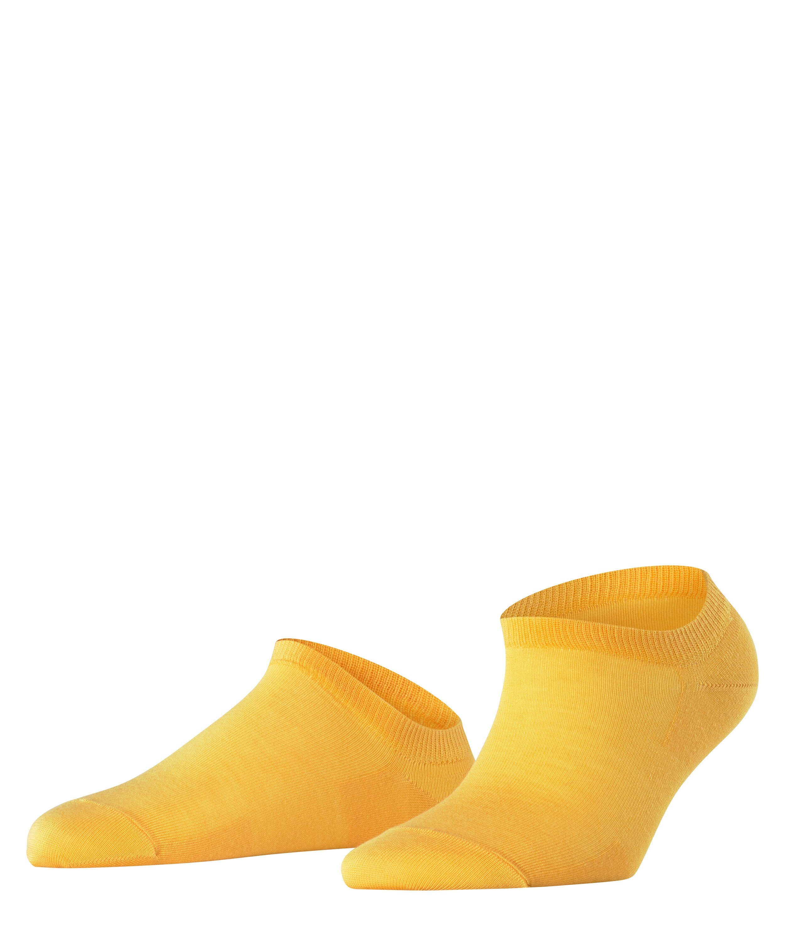 aus (1187) mustard Breeze Active FALKE Material (1-Paar) atmungsaktivem Sneakersocken