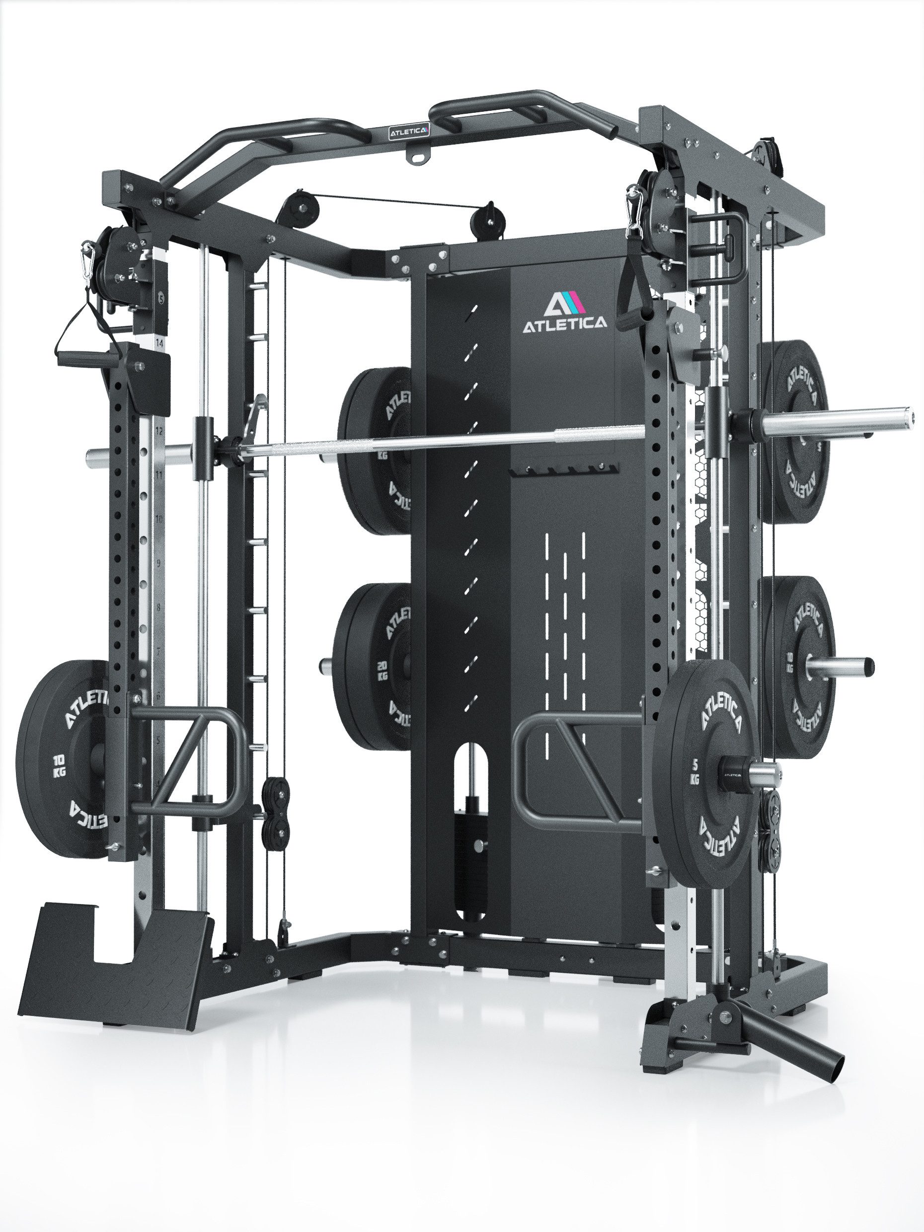 ATLETICA Kraftstation SWAT Multipresse, Performance Version, 2 x 75 kg Gewichte