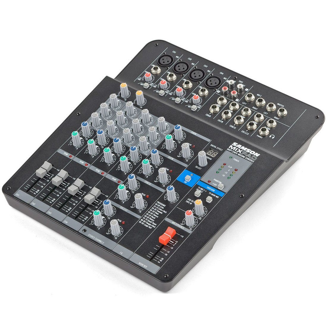 Mischpult Samson Mixpad MXP124FX 12-Kanal USB Mischpult