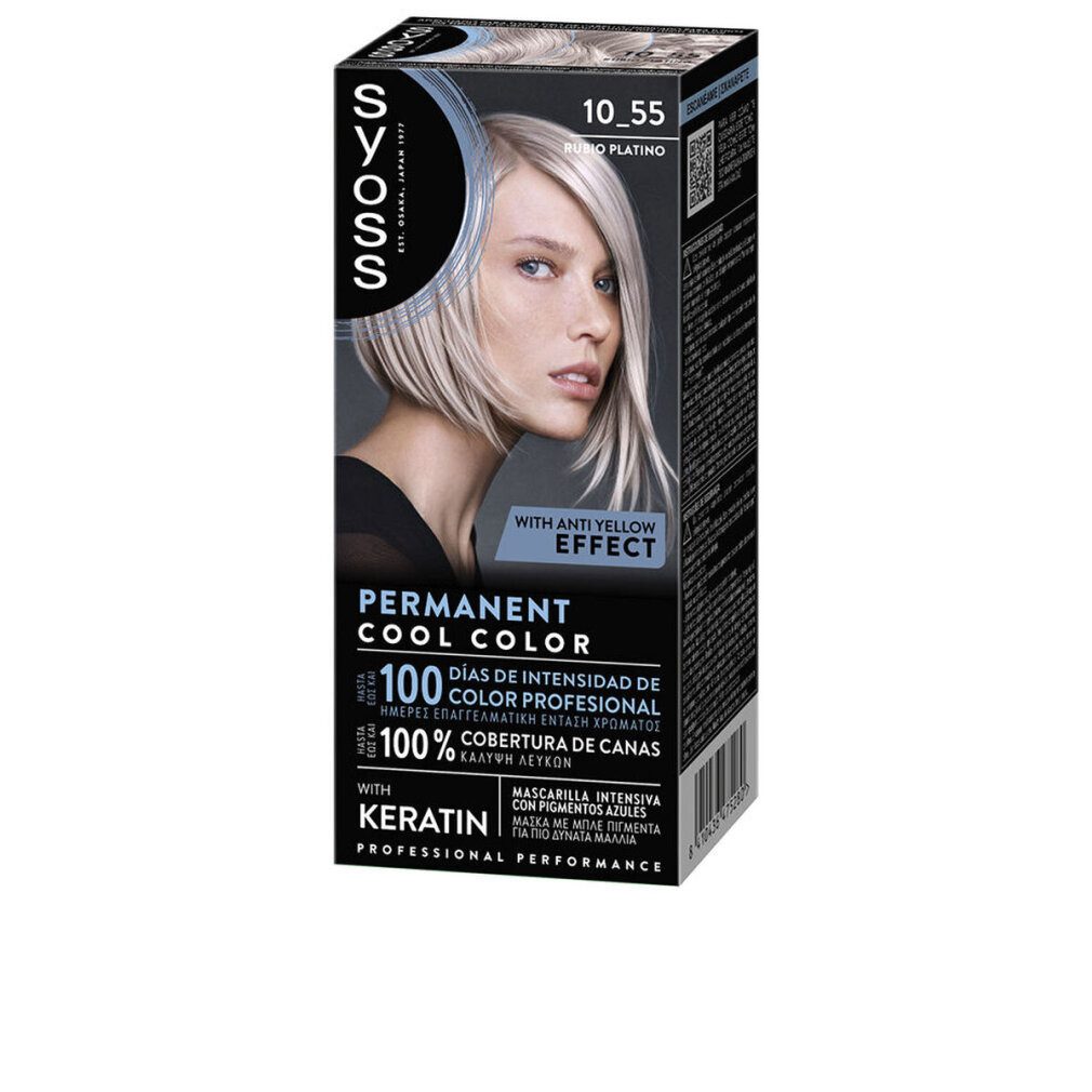Syoss Haarpflege-Set PERMANENTE FARBE #10 .55-Rubio Platino 1 u