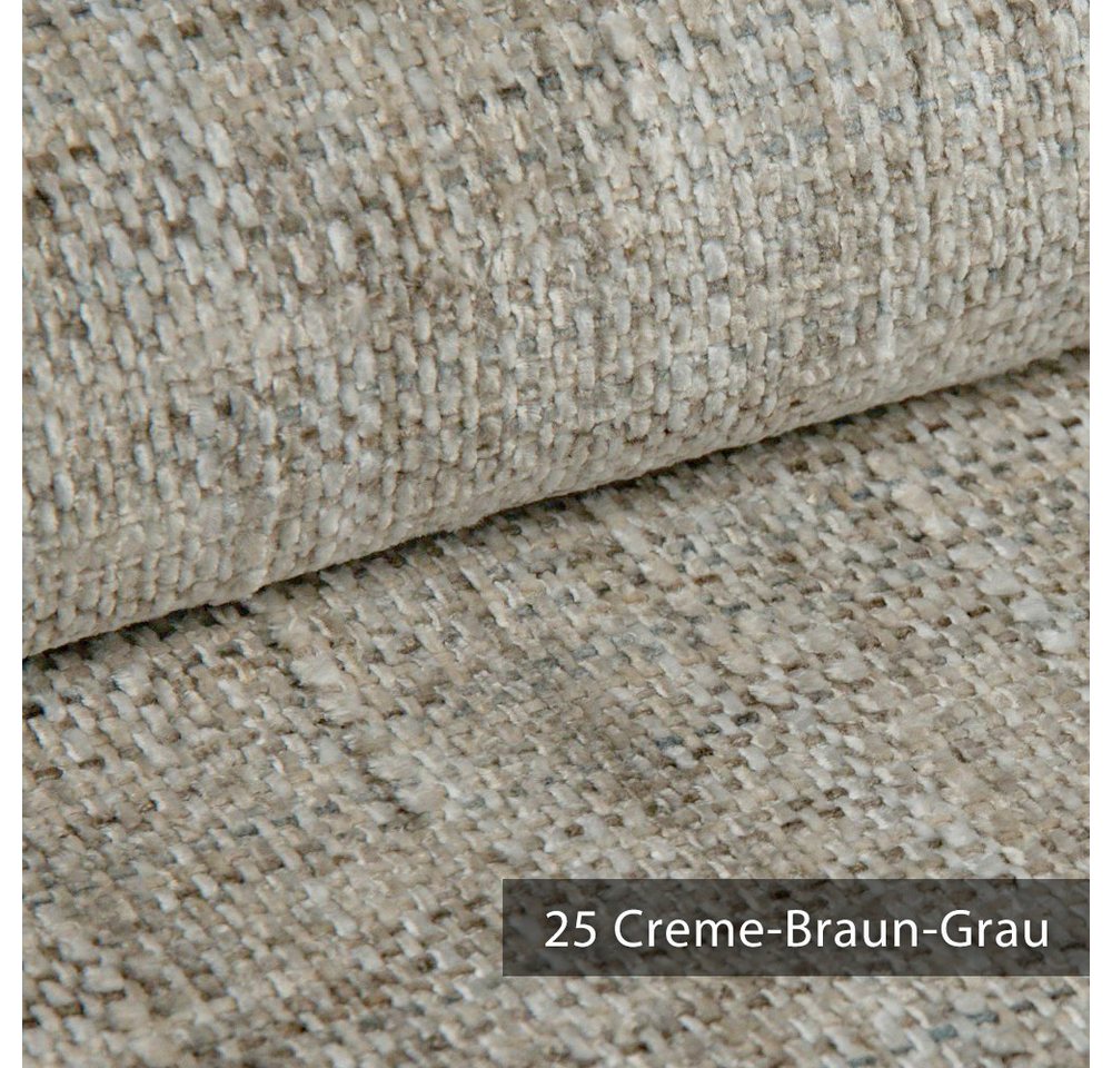 Thumbnail - novely® Stoff MISCHLY Chenille-Polsterstoff, 430g/m² Melierter Möbelstoff, Strapazierfähig, Kuschelweich, Schwer Entzünd...