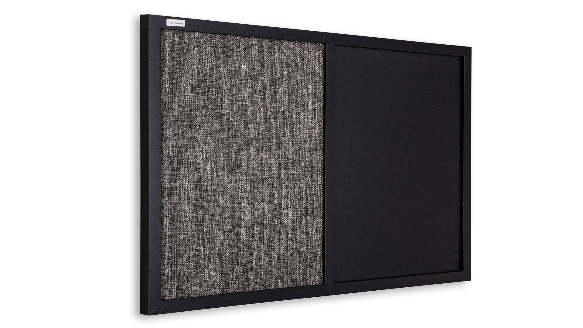 ALLboards Tafel ALLboards KOMBI-Tafel magnetische Kreidetafel 60×40 cm + ZUBEHÖR