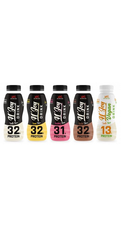 XXL Nutrition N Joy Protein Drink 6x310ml - Vanille Flüssigkeit, 1860 ml, Flüssigkeit