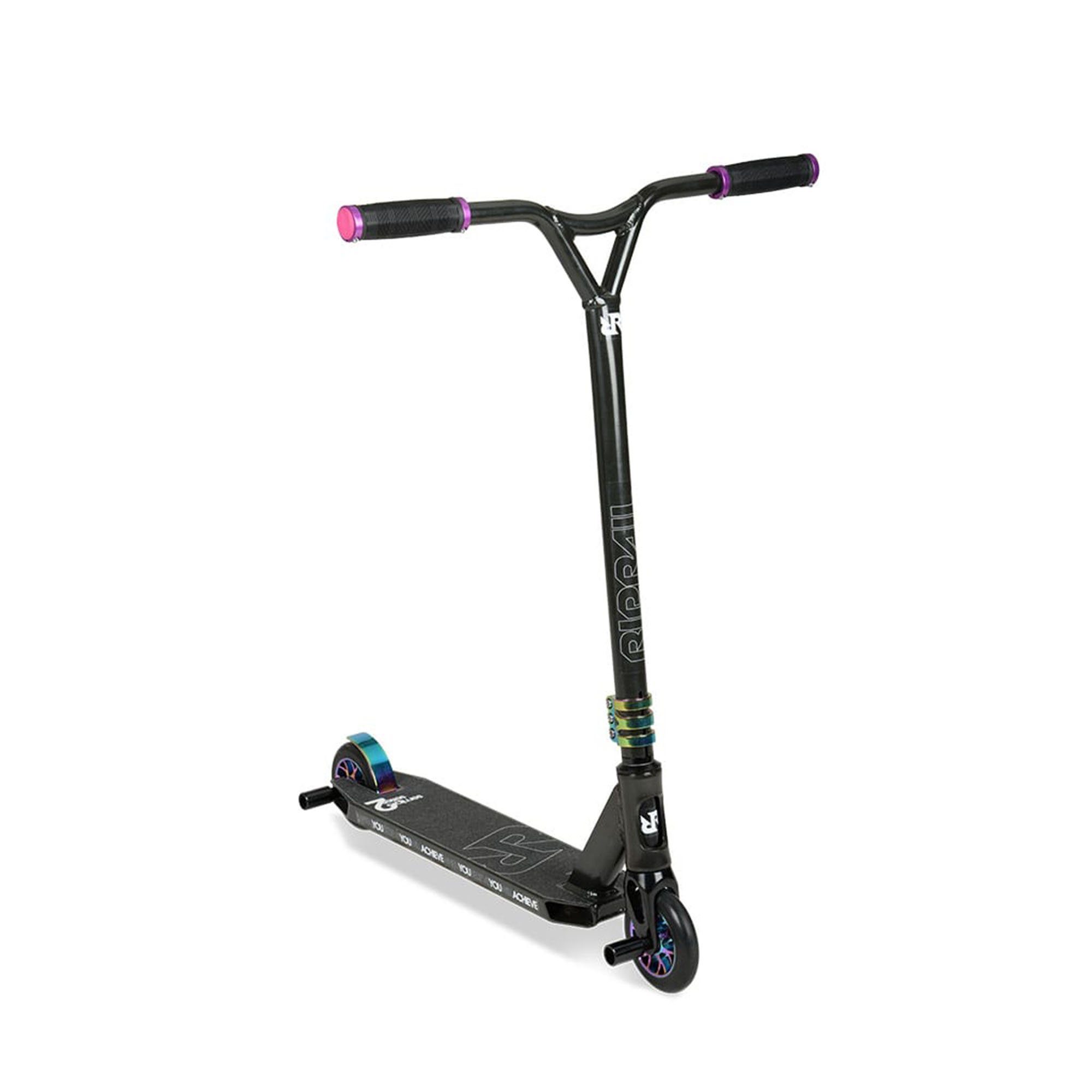 RipRail Scooter SemiPro 2, Stunt Scooter Tretroller Kinderroller Cityroller mit Stunt Pegs Roller