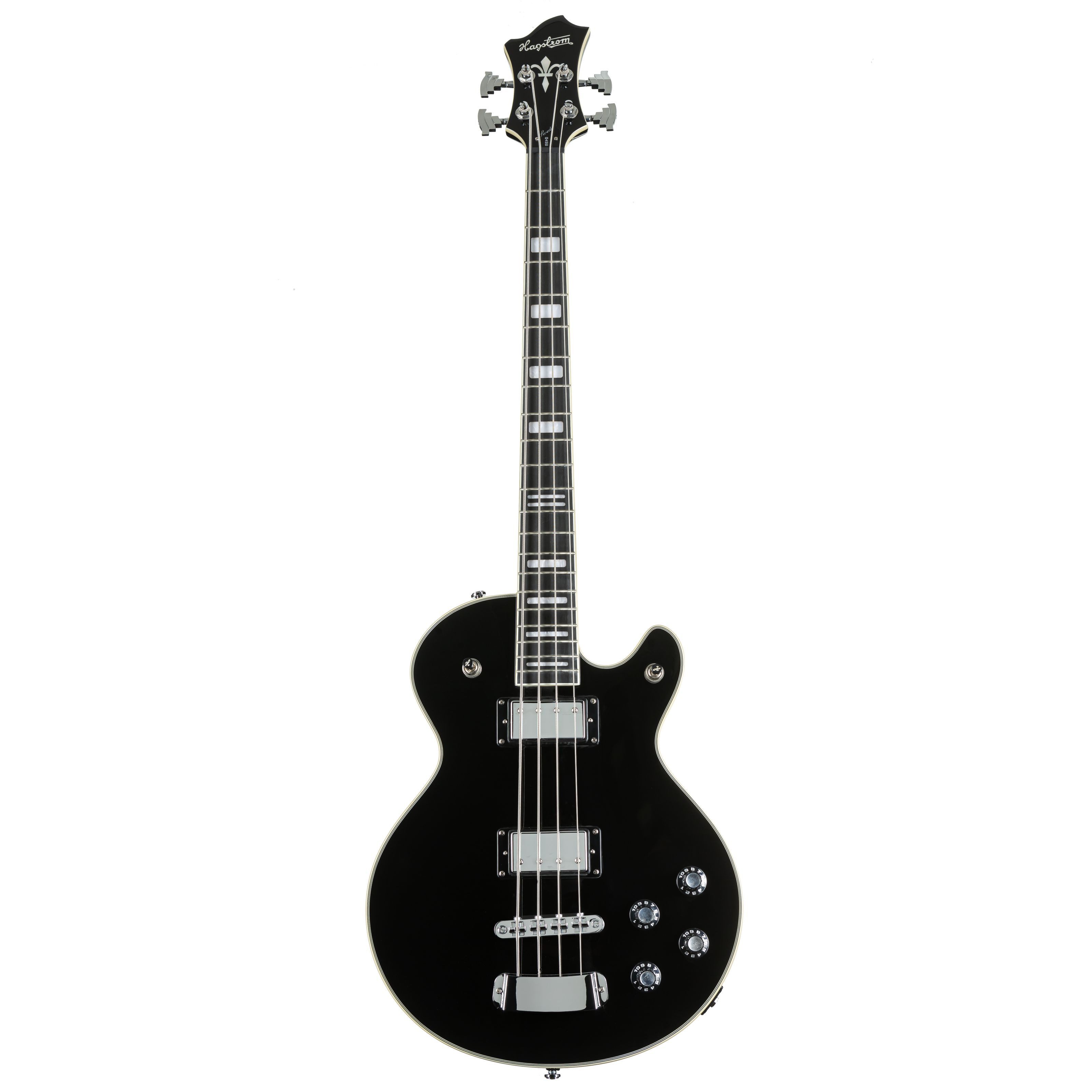 Hagstrom E-Bass, E-Bässe, 4-Saiter E-Bässe, Swede Bass BKG Black Gloss - E-Bass
