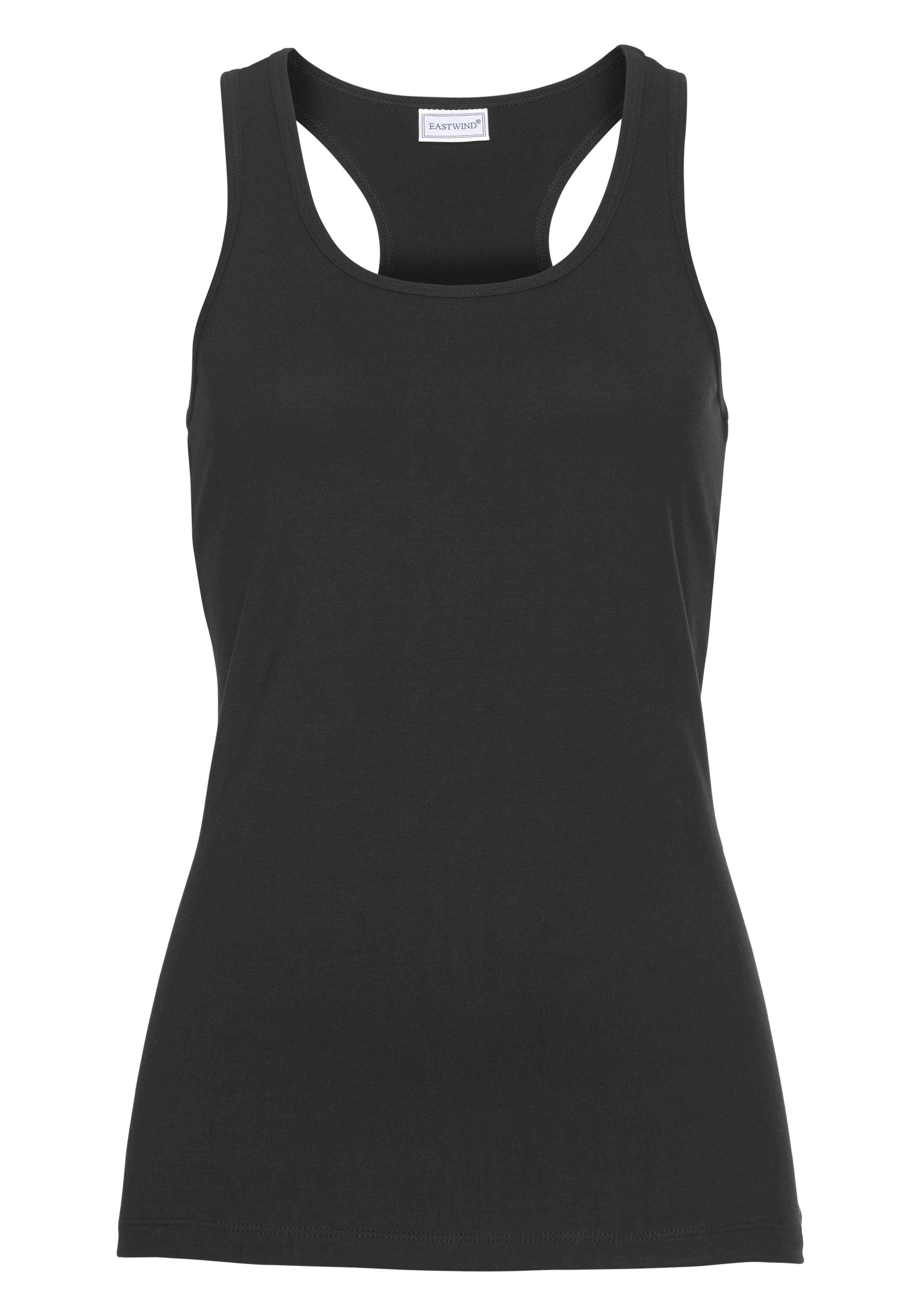 Eastwind Tanktop (Packung, 3-tlg., 3er-Pack) Hüftlanger Schnitt im 3er-Pack