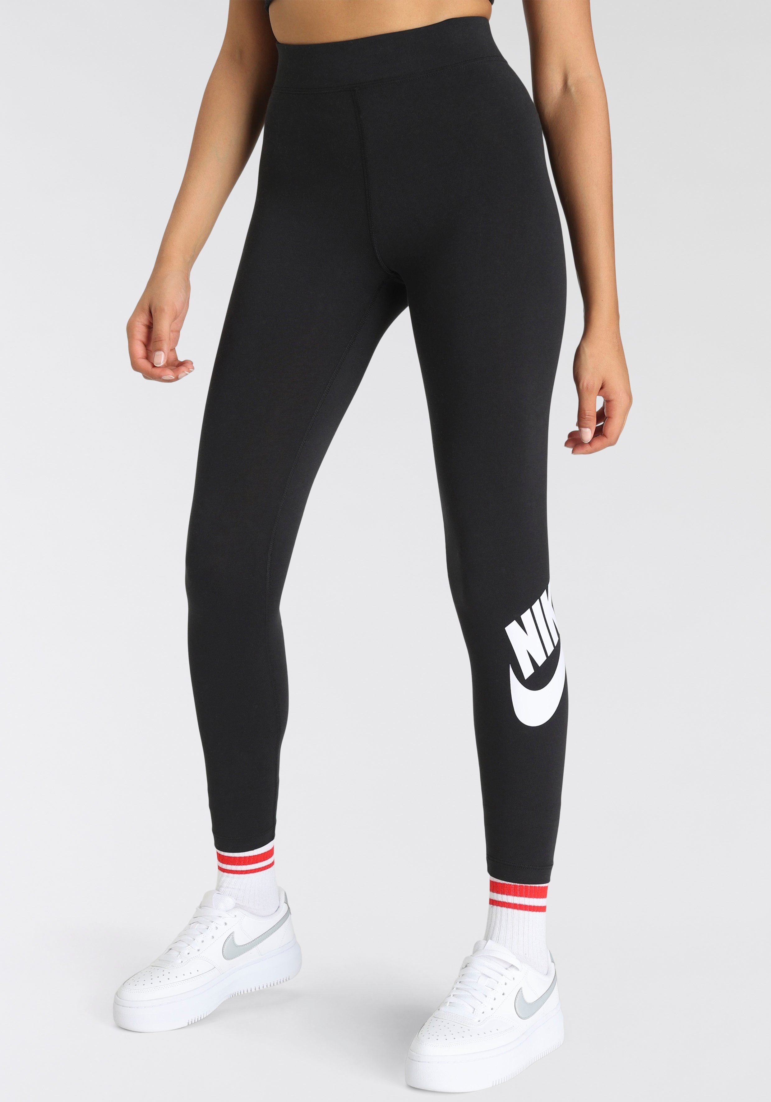 Nike Sportswear Леггинсы Essential Women's High-Waisted Graphic Леггинсы