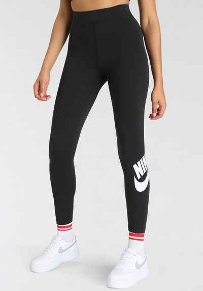 Nike Sportswear Leggings Essential Women's High-Waisted Graphic Leggings