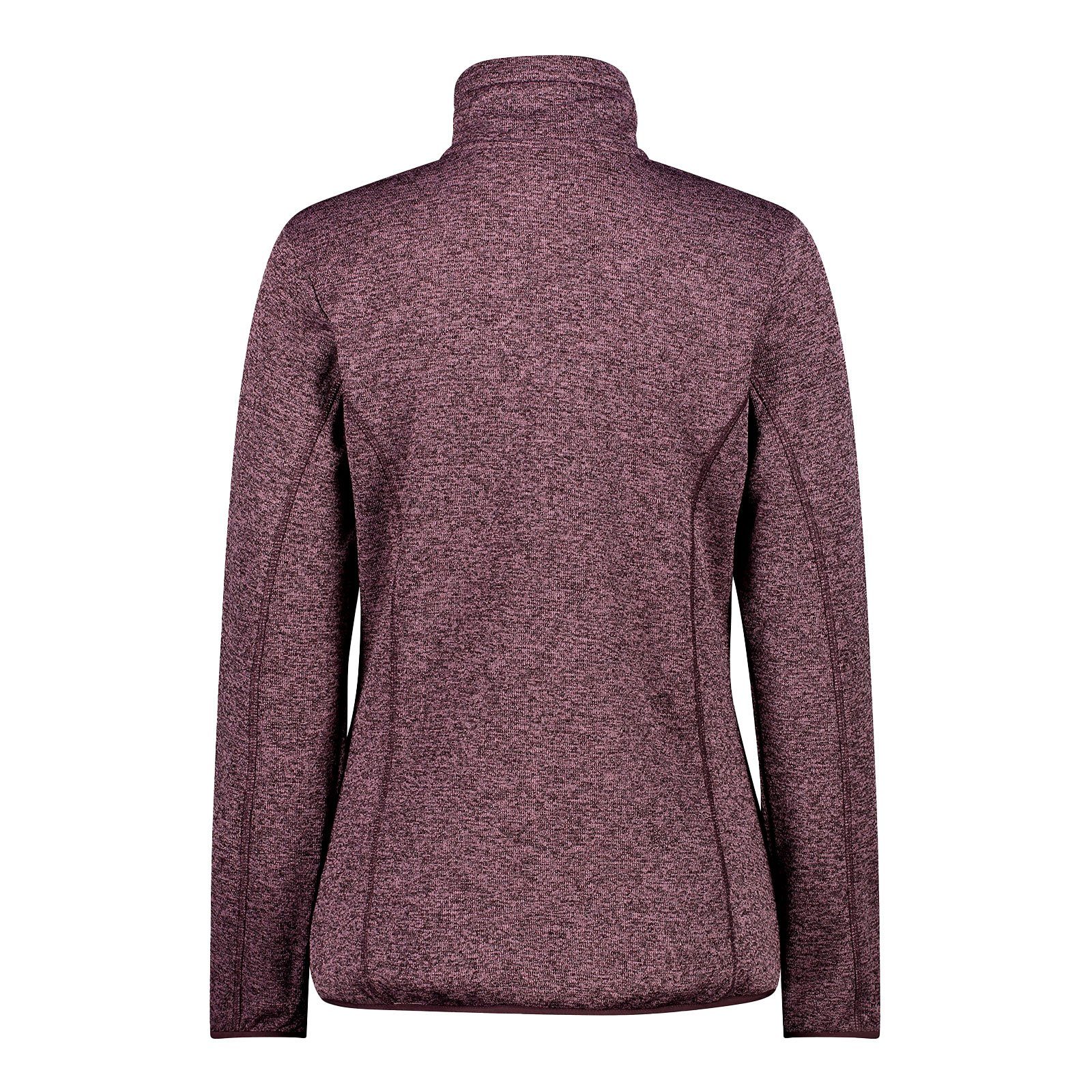 Knit Tech™ Jacket 36CN aus Material CMP CAMPAGNOLO besonders Woman / fard Fleecejacke plum