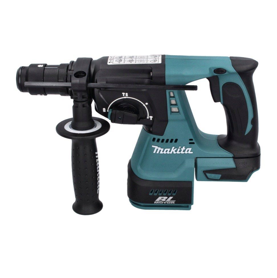 Makita Akku-Bohrhammer DHR 243 RF Akku Bohrhammer 18 V SDS plus Brushless + 2x Akku 3,0 Ah