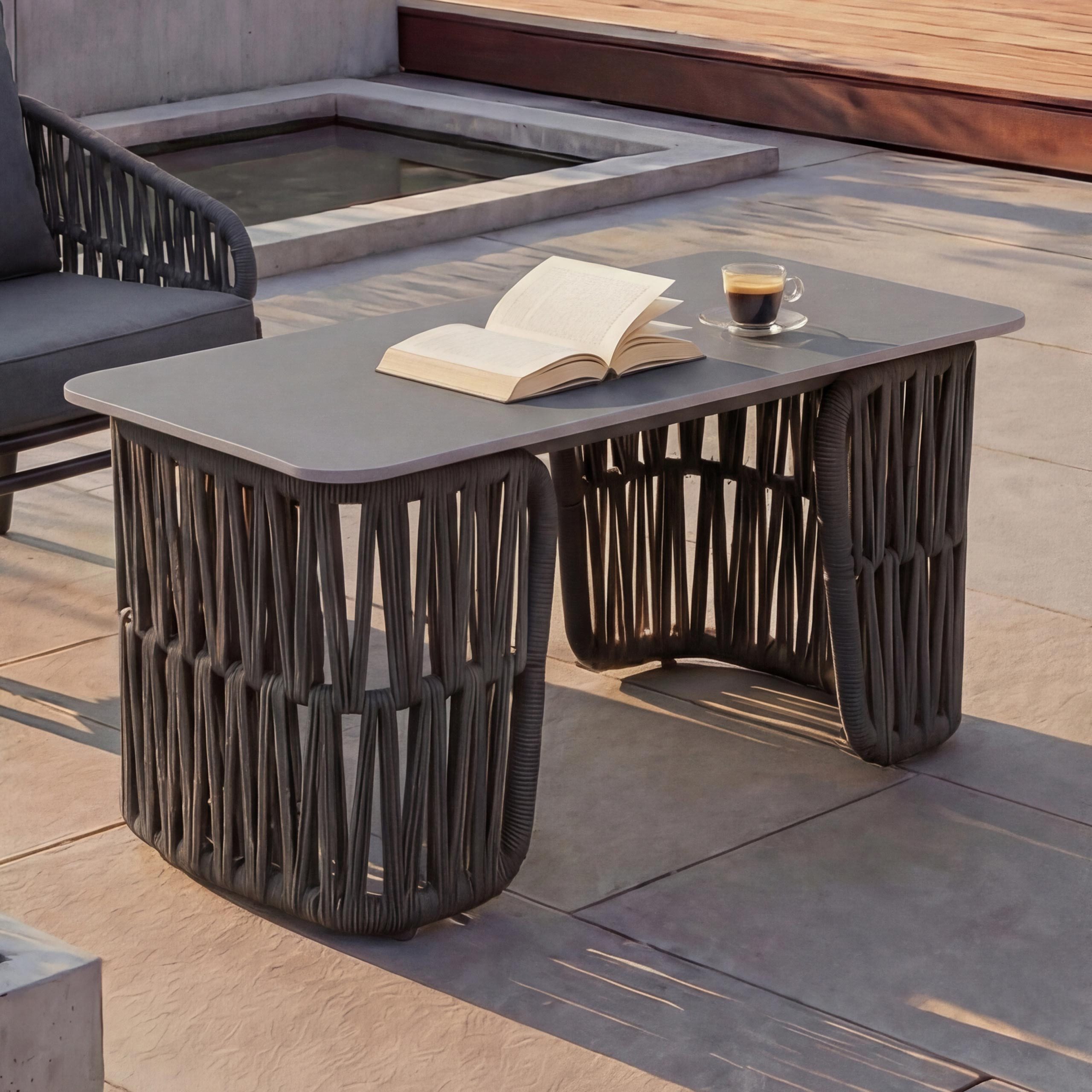 MCW Gartentisch MCW-P90-T, Stabile Konstruktion