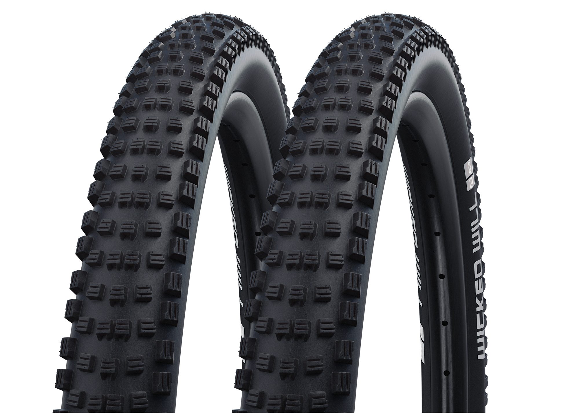 Schwalbe Fahrradreifen 2x Schwalbe Wicked Will 65-622 Faltreifen 29x2.60, (2-tlg), Faltreifen