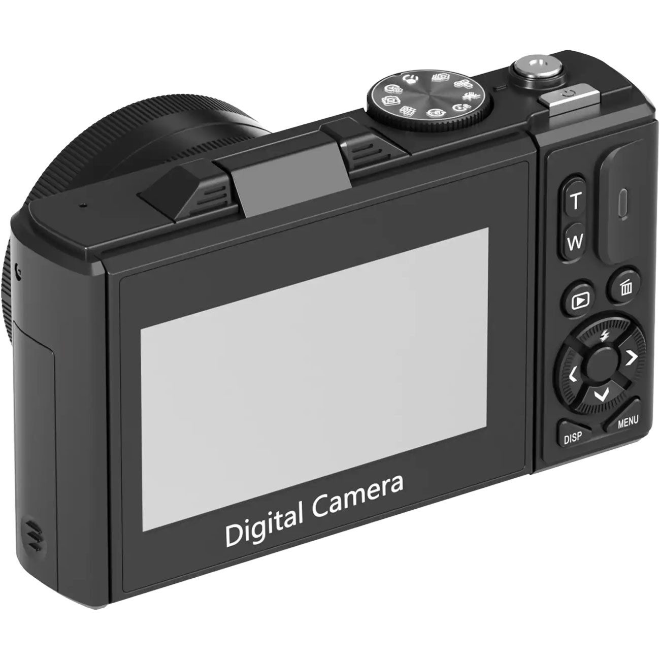 Denver 5K Digitalkamera 75MP Vlogging Kamera 18x Zoom 180 Grad Klappdisplay Kompaktkamera (75 MP, WLAN (Wi-Fi 802.11 b/g/n), 16 Megapixel CMOS-Sensor, 5K Ultra  – Bild 5 von 5