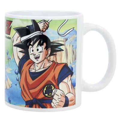 Dragon Ball Tasse Anime DragonBall Z Goku Kaffeetasse Teetasse Geschenkidee 330 ml, Karamik
