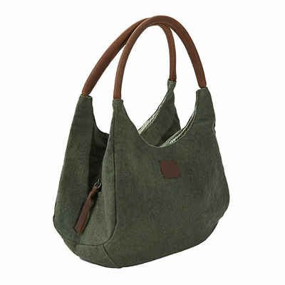Mirabeau Handtasche Tasche Lucie grün/braun