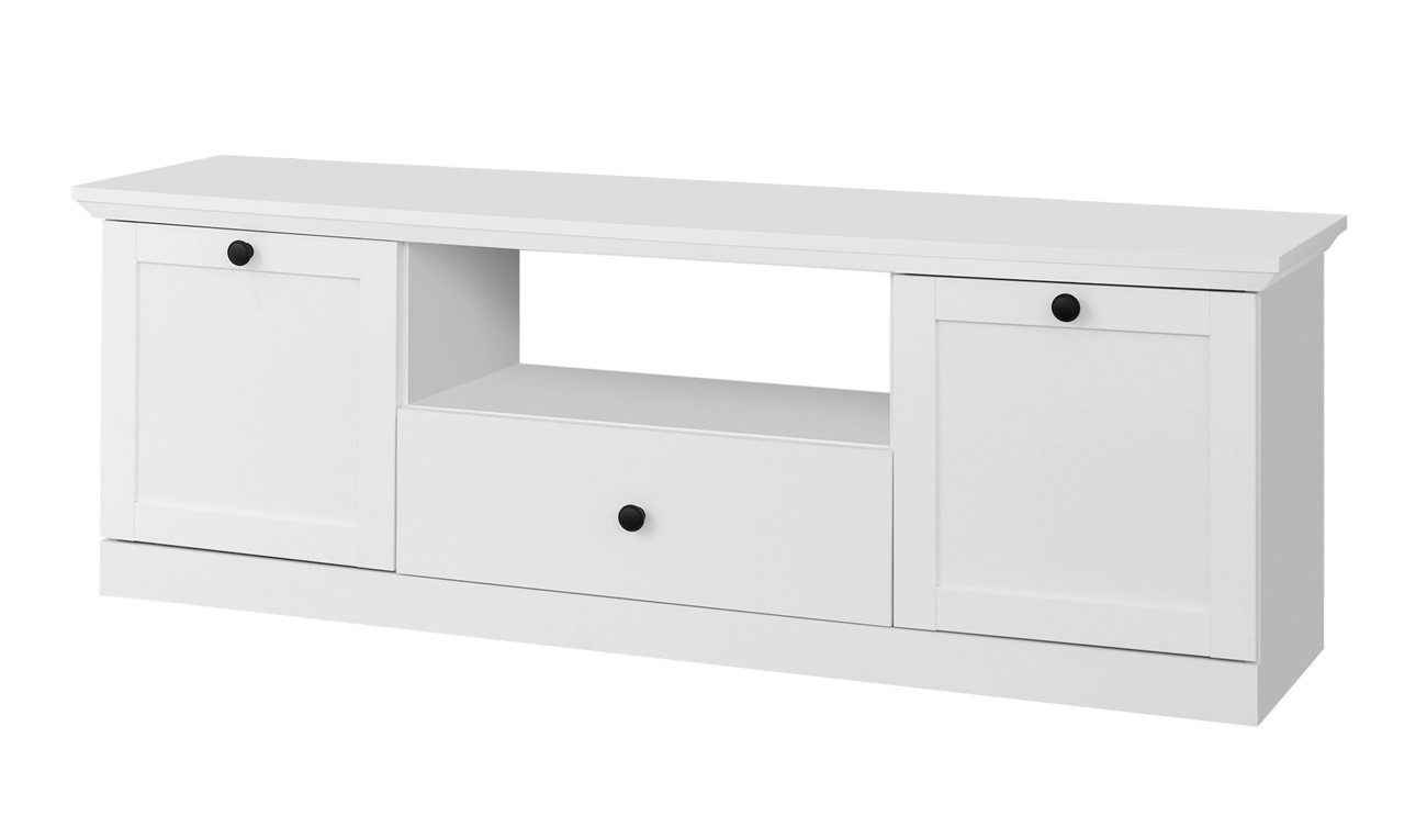 Lowboard Lowboard TV-Unterteil Baxter, Landhausstil, weiß