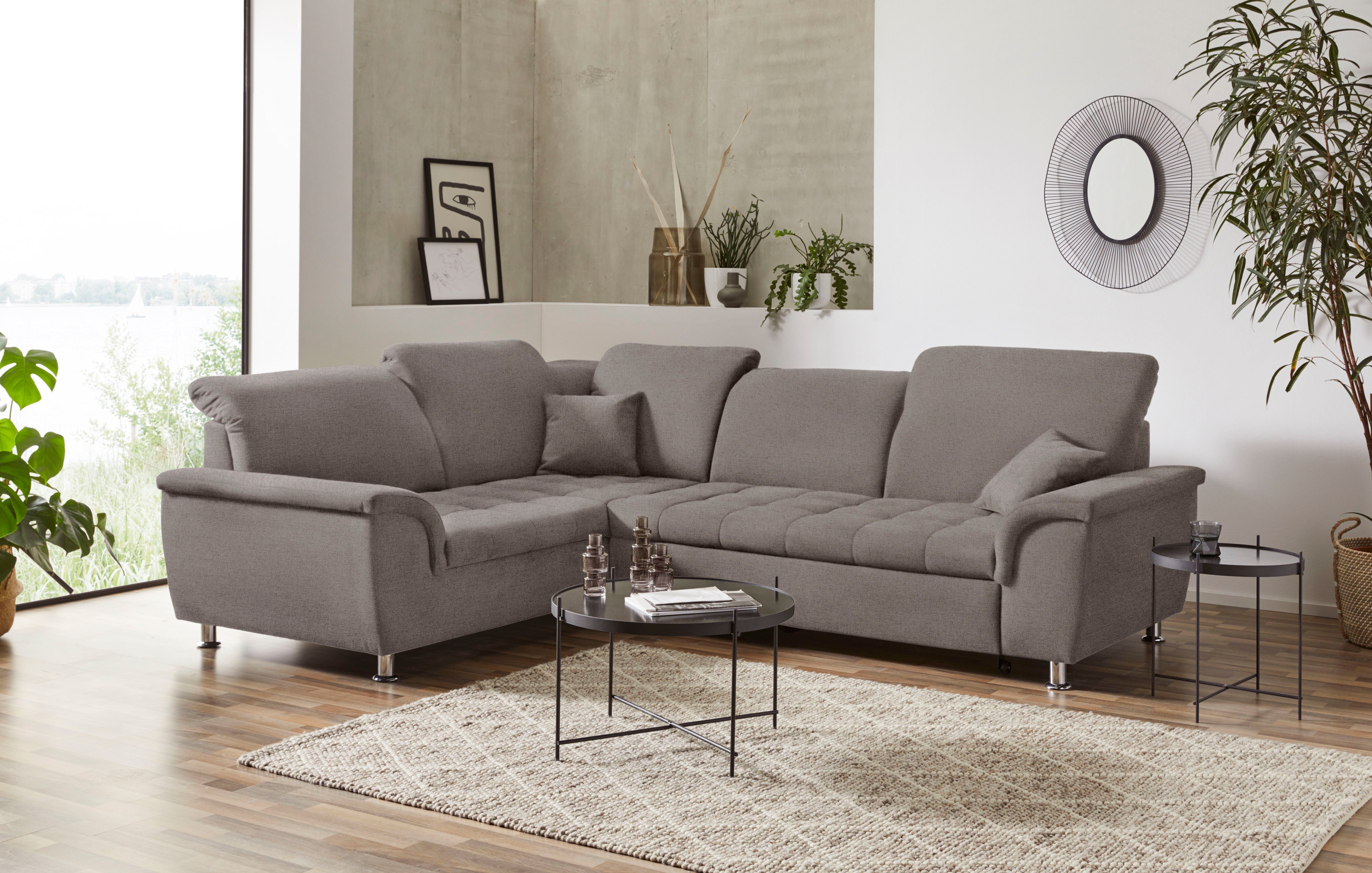 DOMO collection Ecksofa Franzi L-Form, wahlweise günstig online kaufen