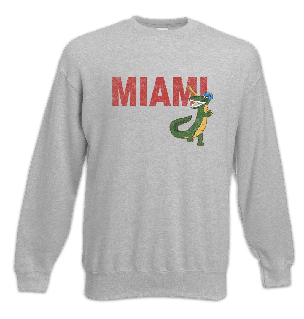 Sweatshirt Miami Gators Sweatshirt Back To The 80s Zurück In die Future Zukunft