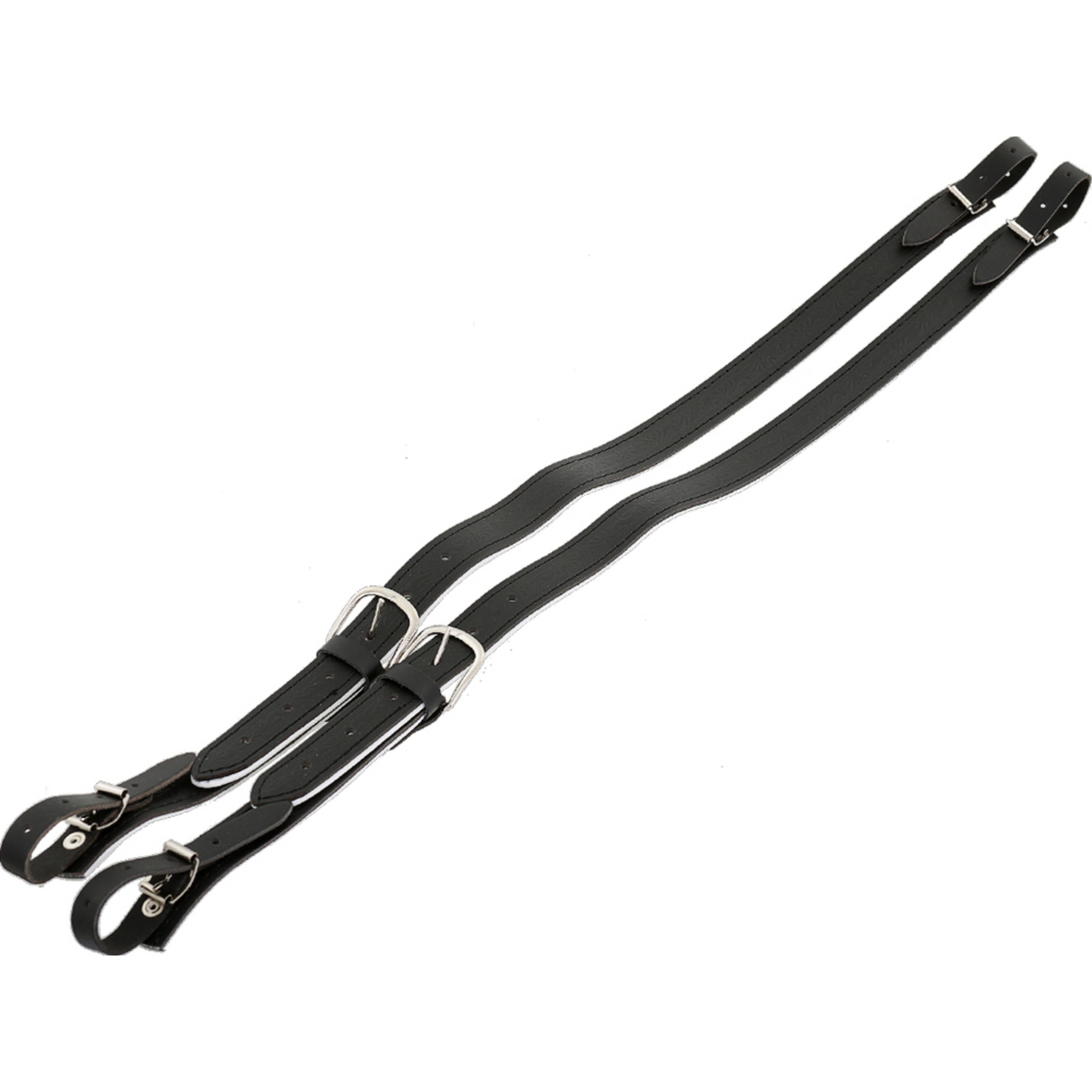 Gewa Knopf-Akkordeon (AKK. TRAGERIEMEN 72 BASS SCHWARZ-WEISS GEFÜTTERT 27MM, Akkordeons, Akkordeon-Zubehör), AKK. TRAGERIEMEN 72 BASS SCHWARZ-WEISS GEFÜTTERT 27MM - Zubehör für