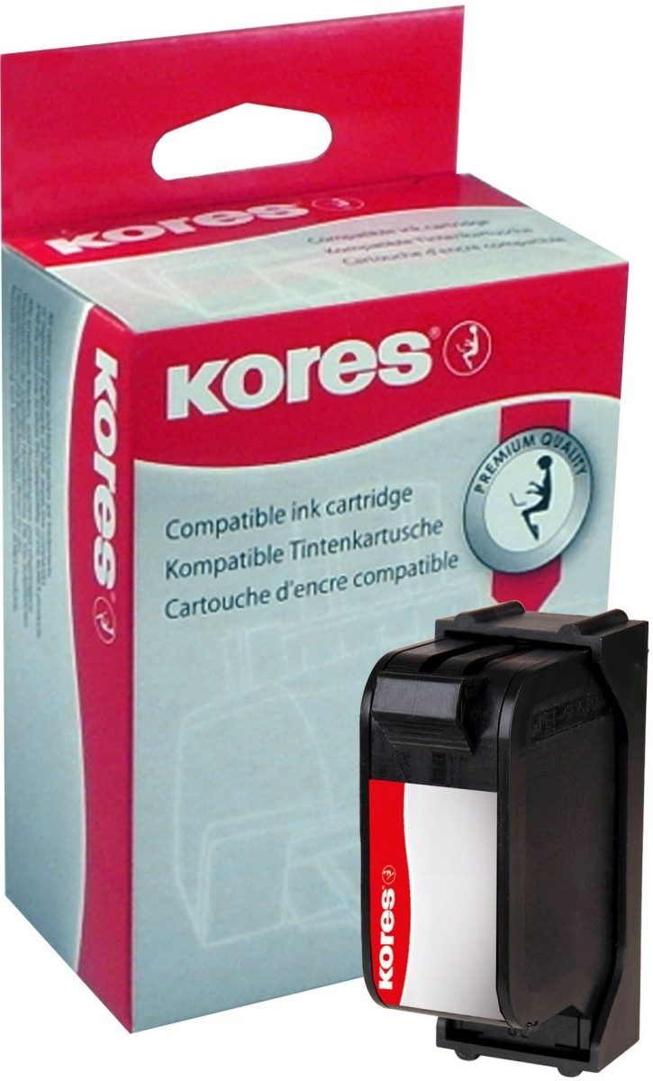 KORES Tintenpatrone kompatibel mit HP Nr. 78 3-farbig Nachfülltinte (x)