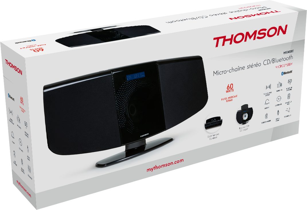 Thomson Thomson Mikro-Stereoanlage MIC400BT Microanlage