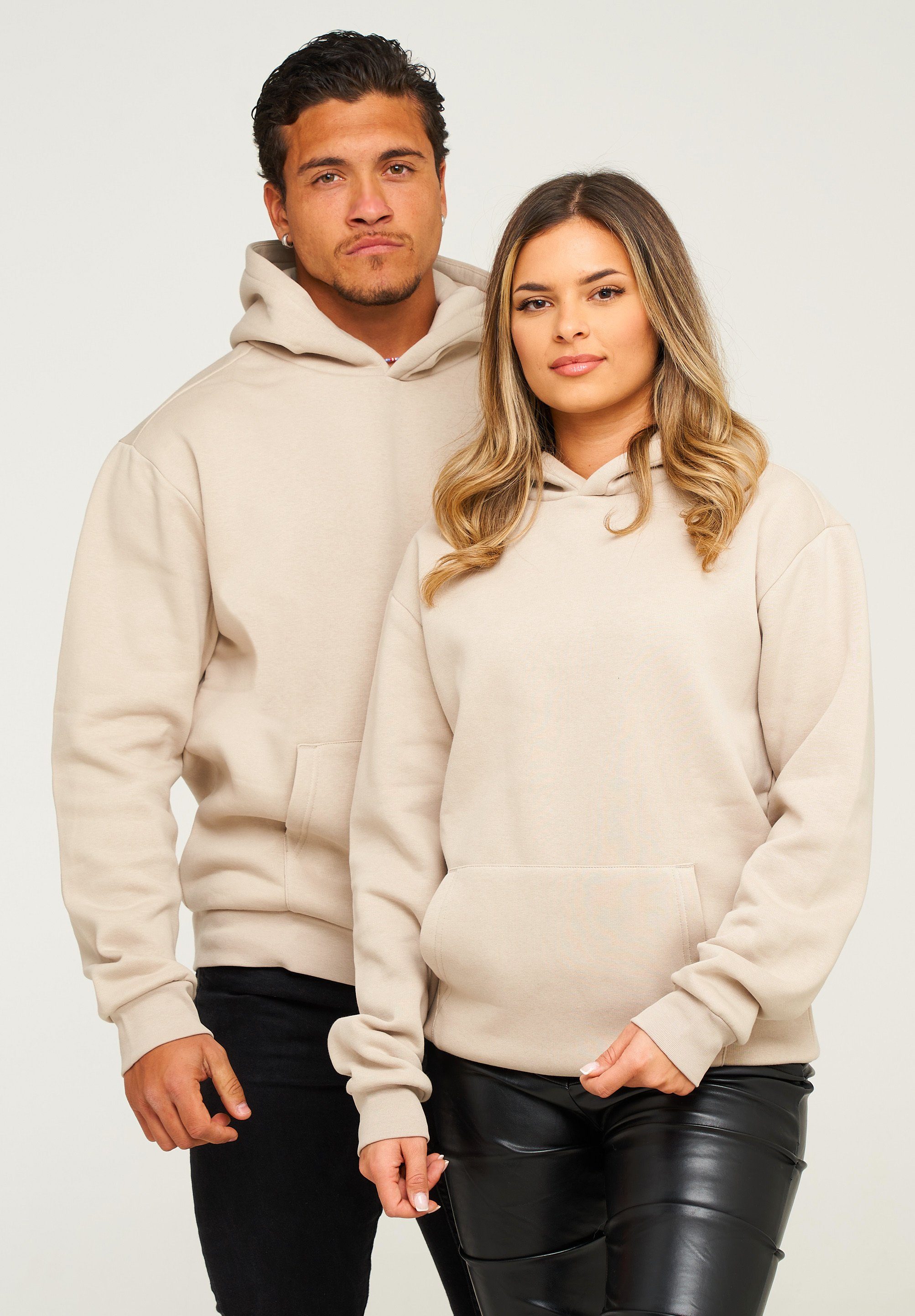 behype Hoodie BHPERTH Damen Basic Oversized günstig online kaufen