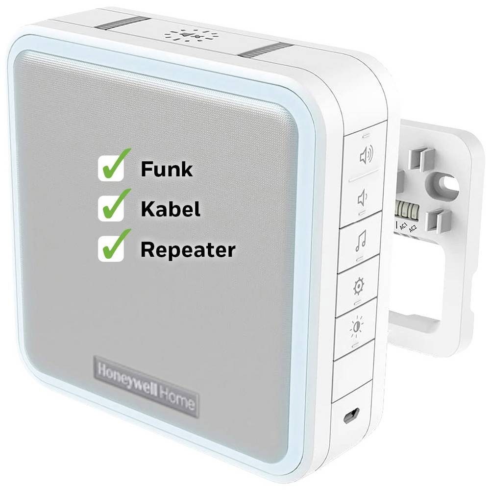 Honeywell Home Smart Home Türklingel Honeywell Verdrahteter Gong mit Transciever DW915S