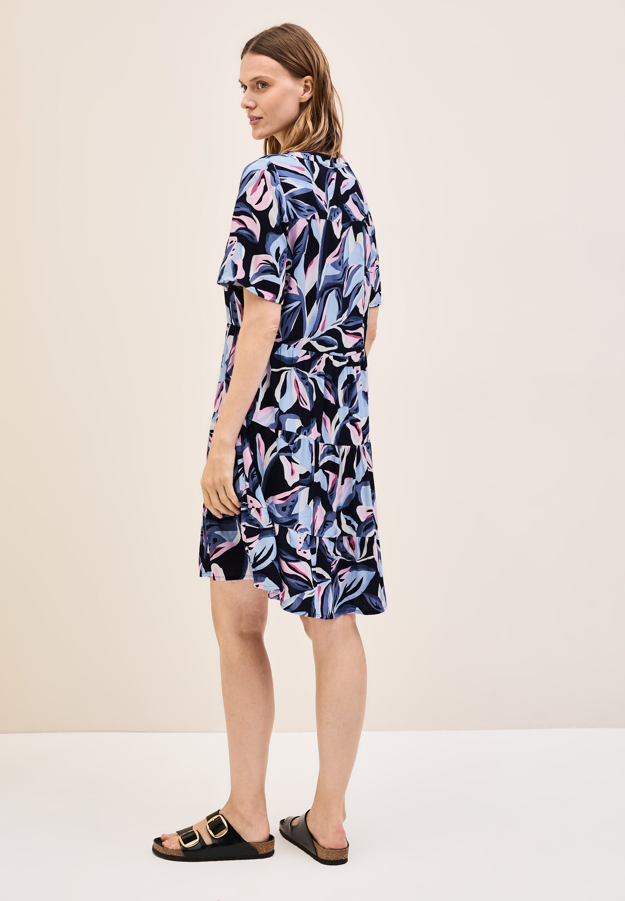 CECIL Sommerkleid mit allover Blumenprint günstig online kaufen