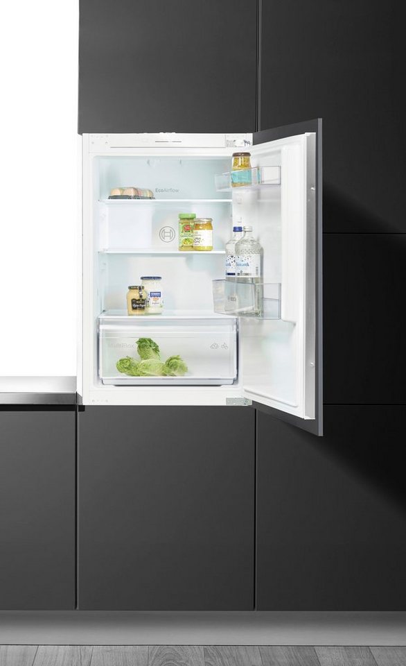 BOSCH Einbaukühlschrank Serie 2 KIR21NSE0, 87,4 cm hoch, 54,1 cm breit,  Betriebsgeräusch: 35 dB