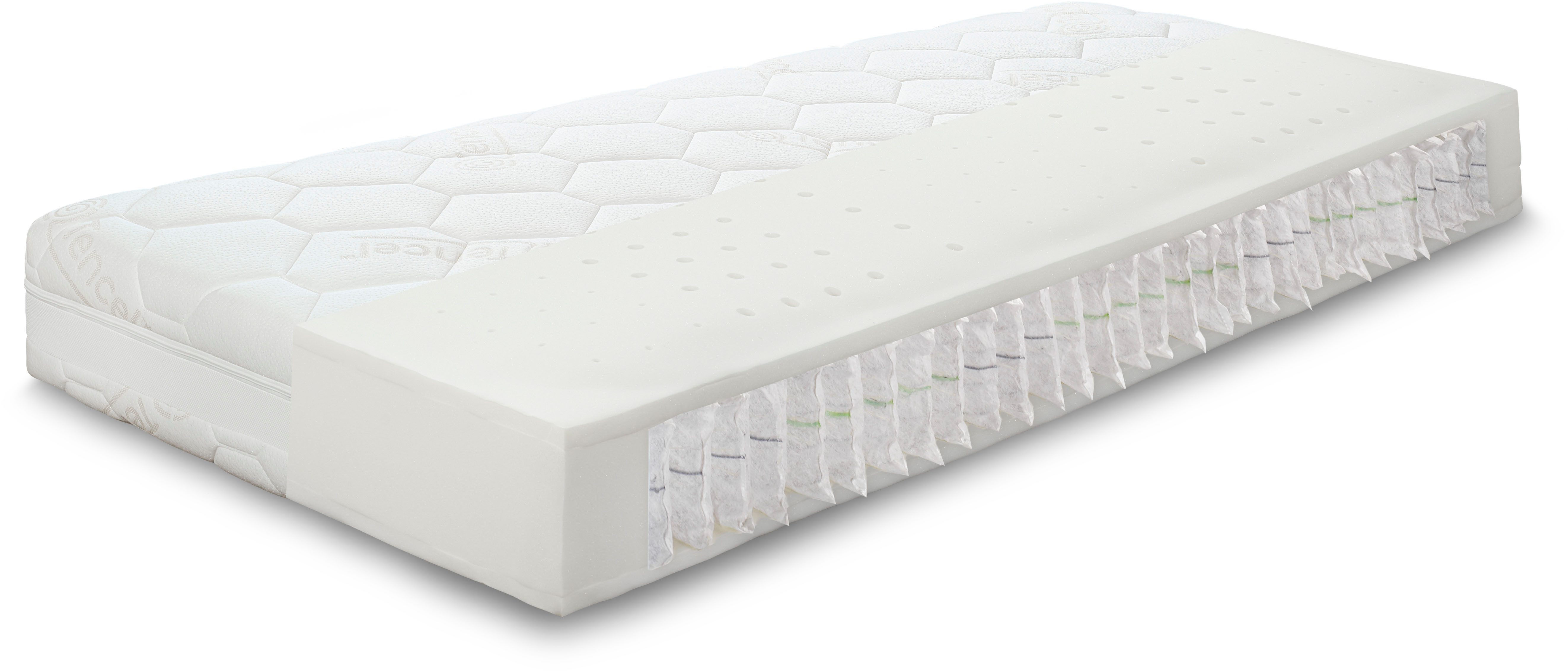 Taschenfederkernmatratze Opal TFK 300, Hemafa, 21 cm hoch, (1-tlg)