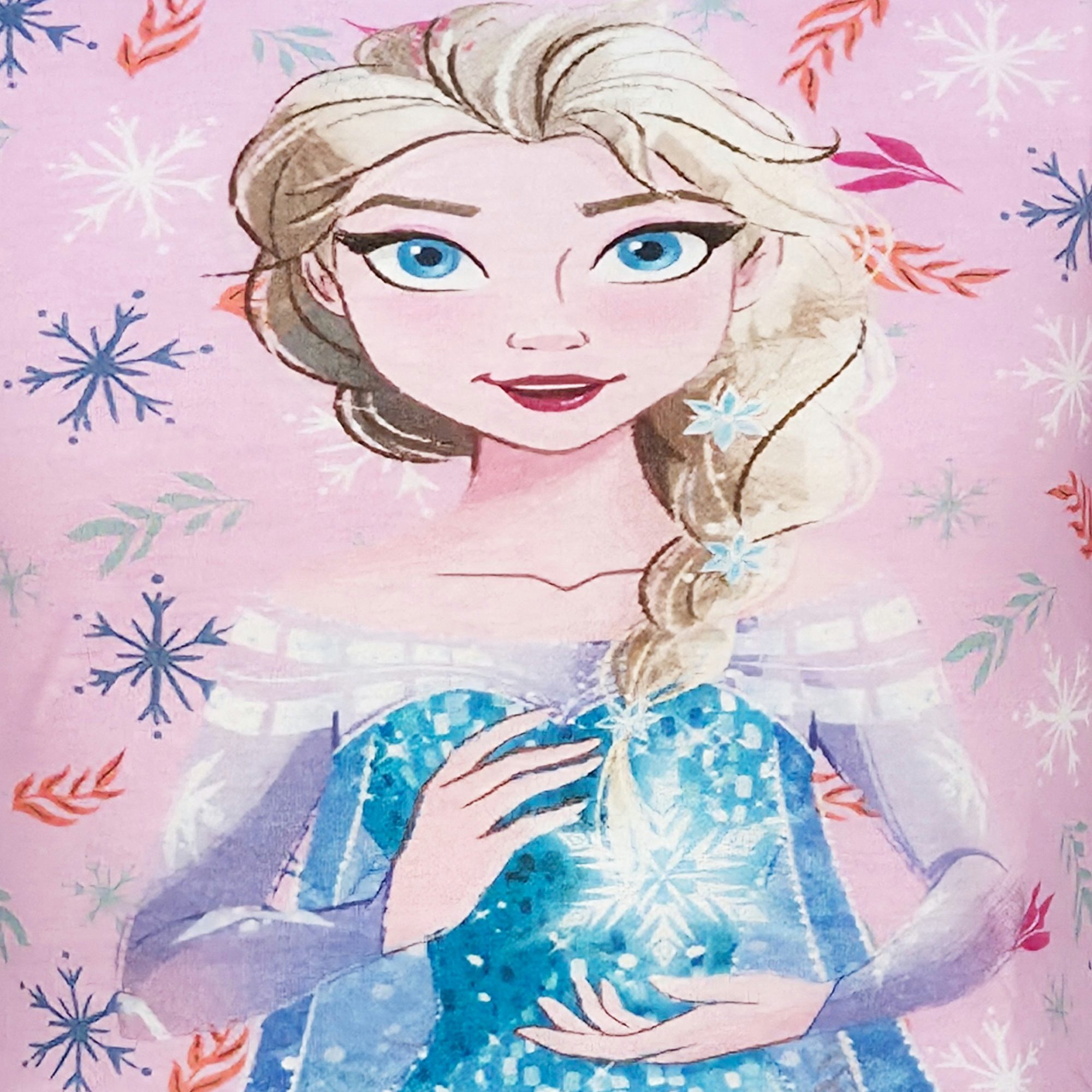 Disney Sommerkleid Disney Die EIskönigin Elsa Kinder Mädchen Sommerkleid Kleid 100% Baumwolle, Gr. 98 bis 128