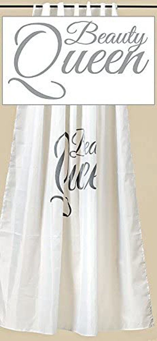 LB H&F Lilienburg Duschvorhang Duschvorhang Queen Wannenvorhang Vorhang Dus günstig online kaufen