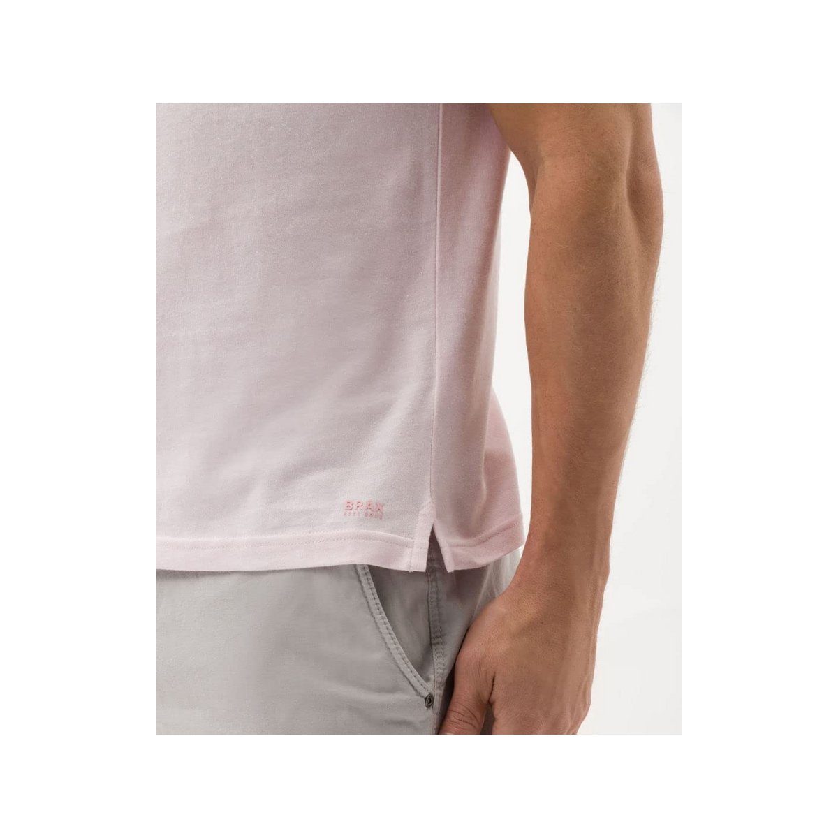 (1-tlg) Brax (71) Poloshirt pink uni