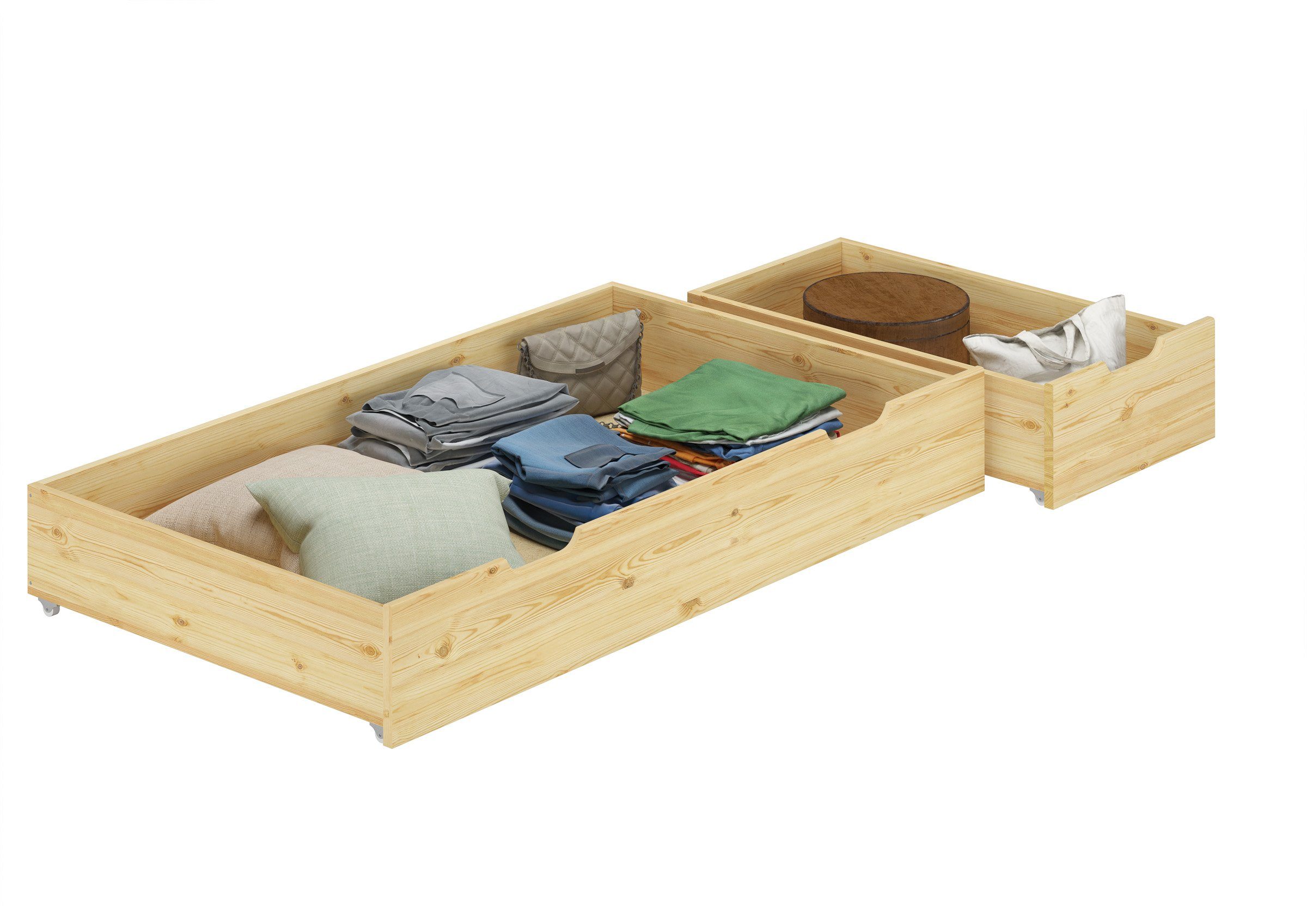 ERST-HOLZ Bettschubkasten Bettkasten für Unsere Einzelbetten günstig online kaufen