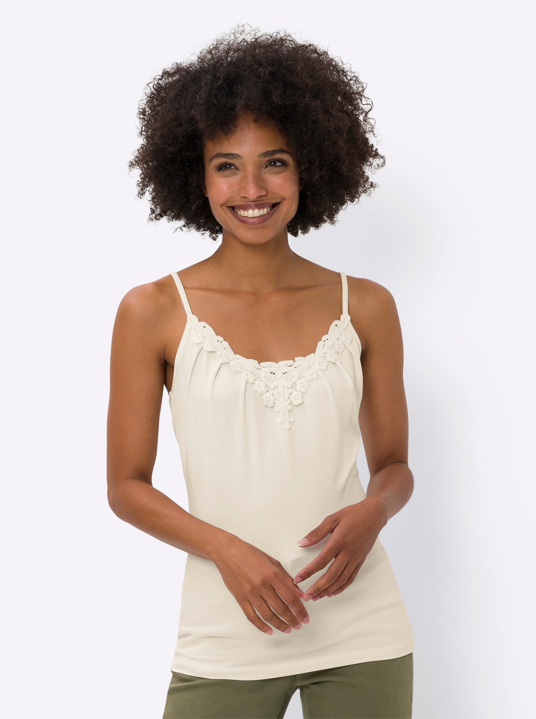 Shirttop Spitzentop