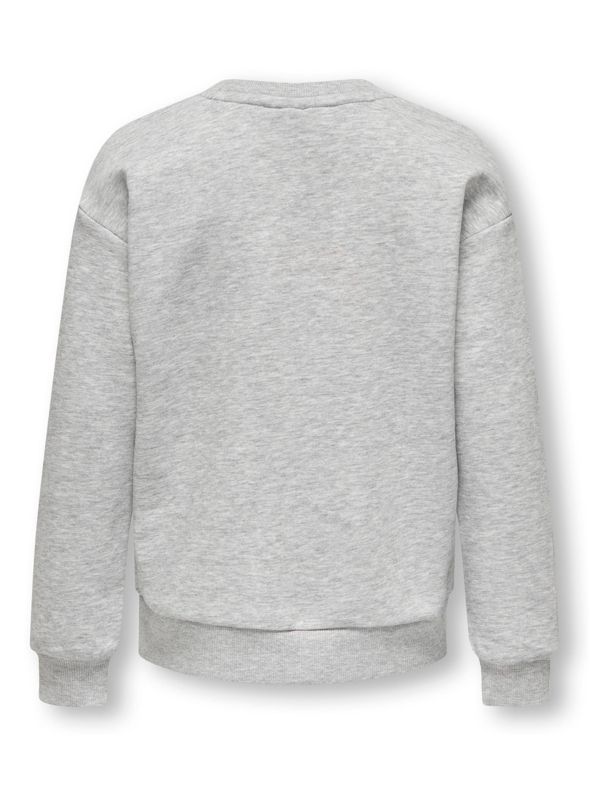 KIDS ONLY Sweatshirt melange KOGYDA light grey