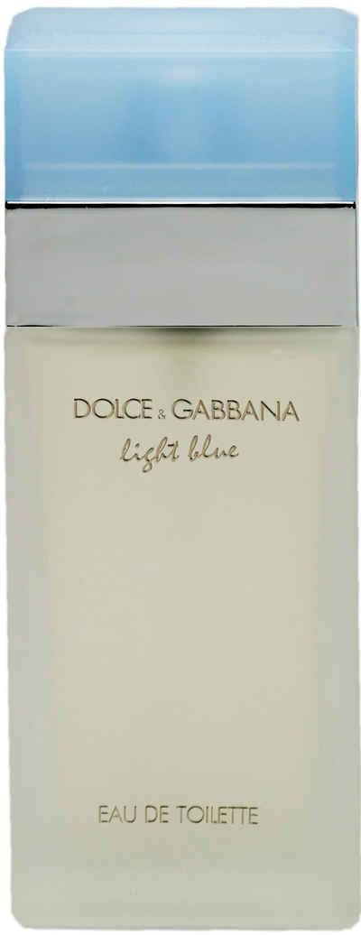DOLCE & GABBANA Eau de Toilette Light Blue, EdT for her, mediterraner Duft, Parfum im Zerstäuber