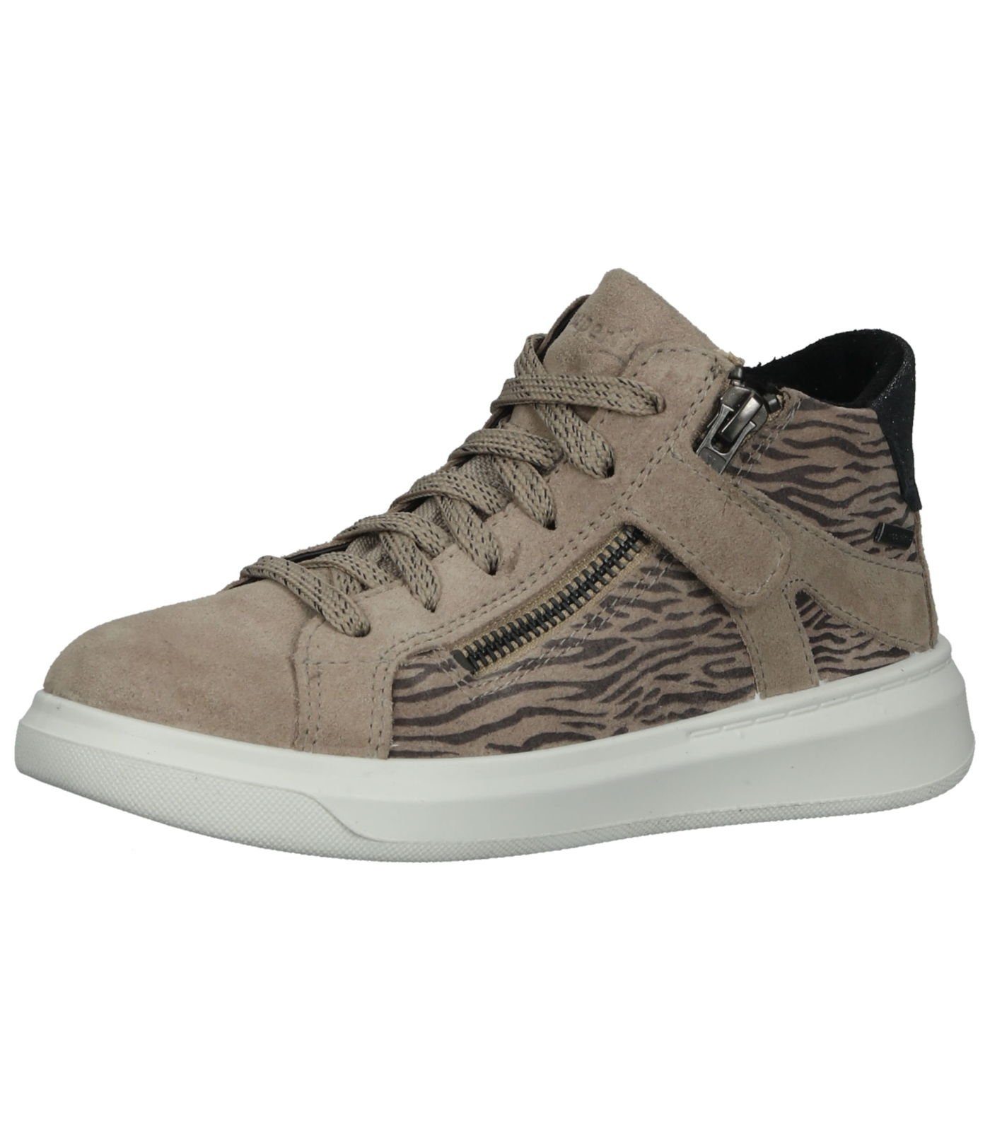 Sneaker Superfit Sneaker Beige Veloursleder/Textil