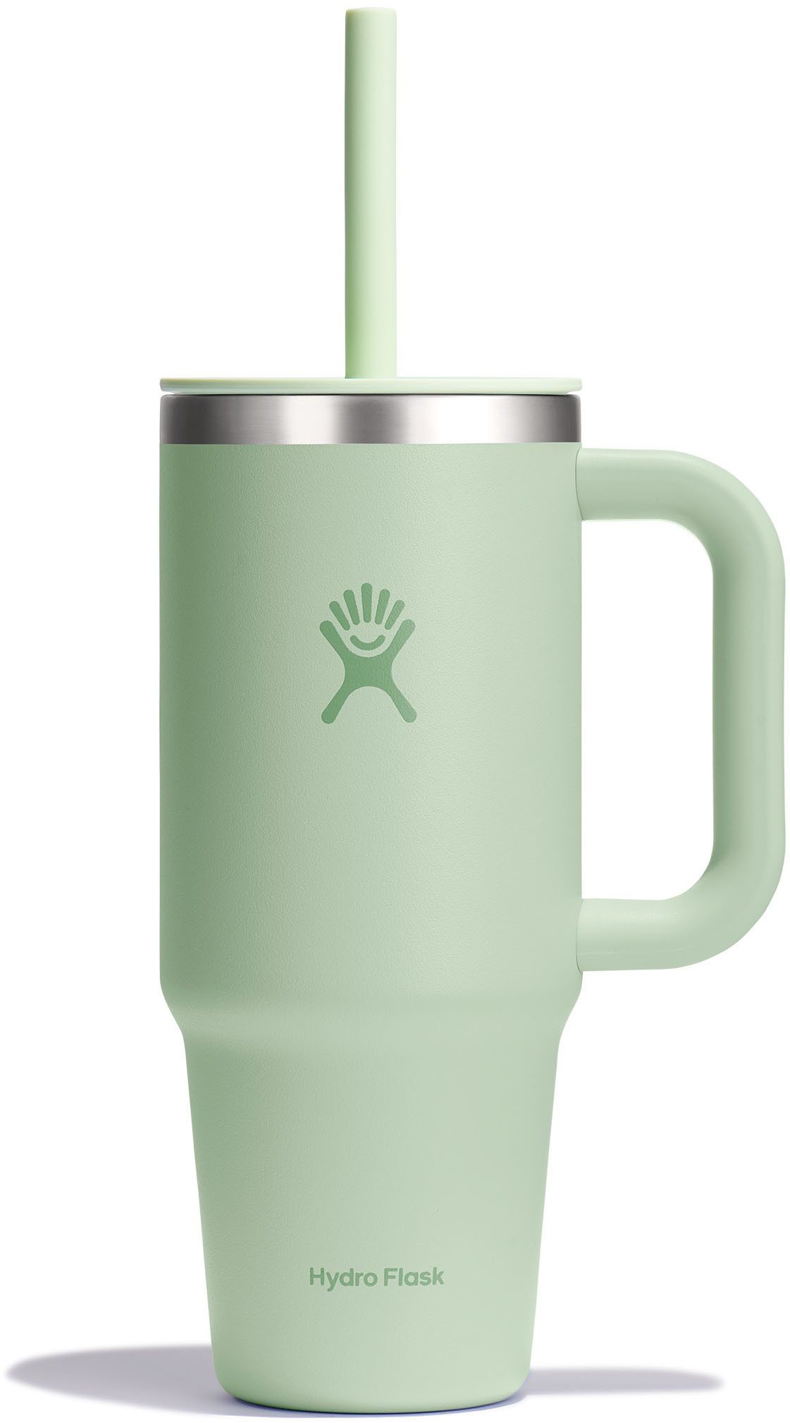 Hydro Flask Thermobecher All Around Travel Tumbler in den Größen 24 oz/ 32 oz / 40 oz, Edelstahl, Thermo Cup mit Strohhalm