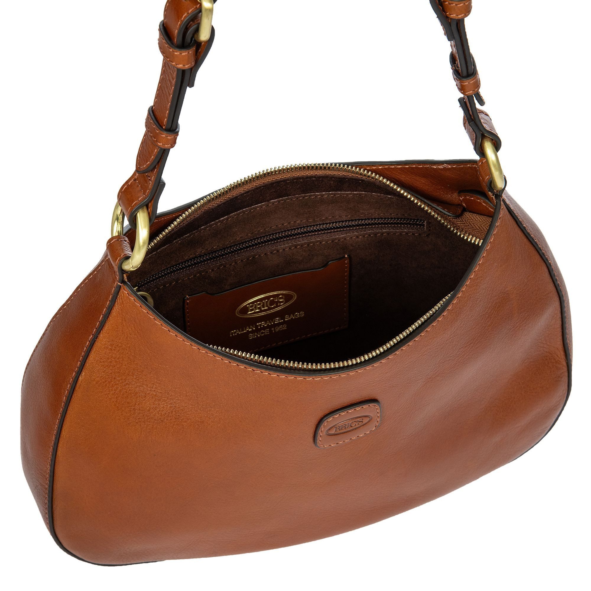 Bric's Schultertasche Volterra, Leder